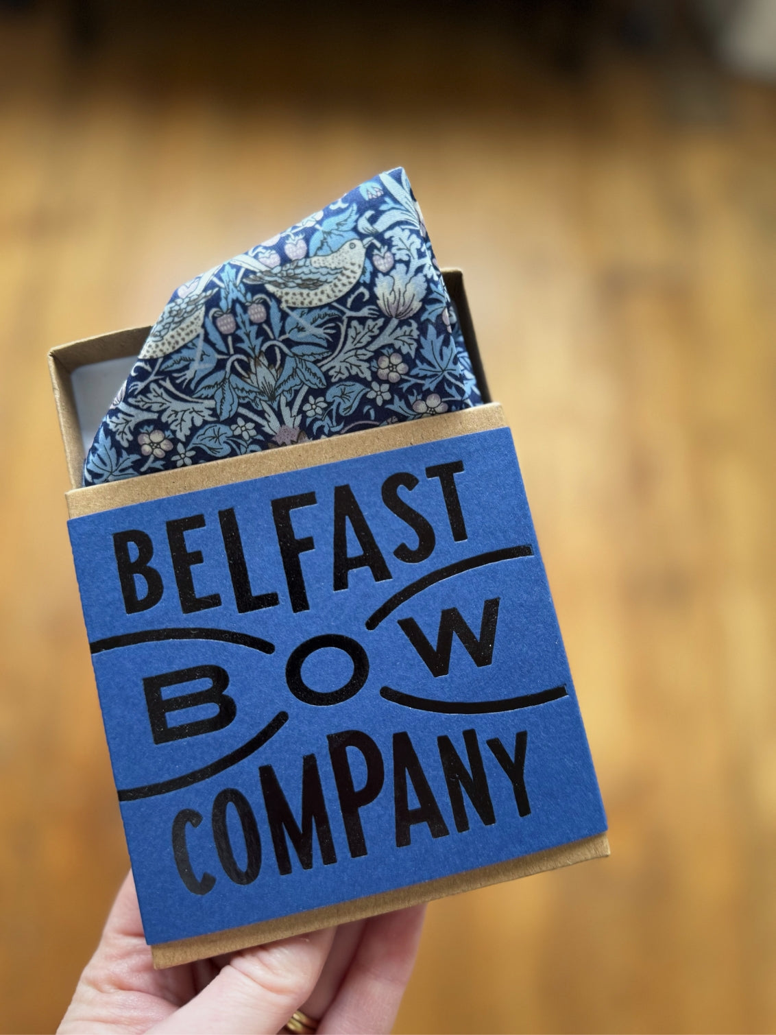 Handmade Pocket Squares by the Belfast Bow Company