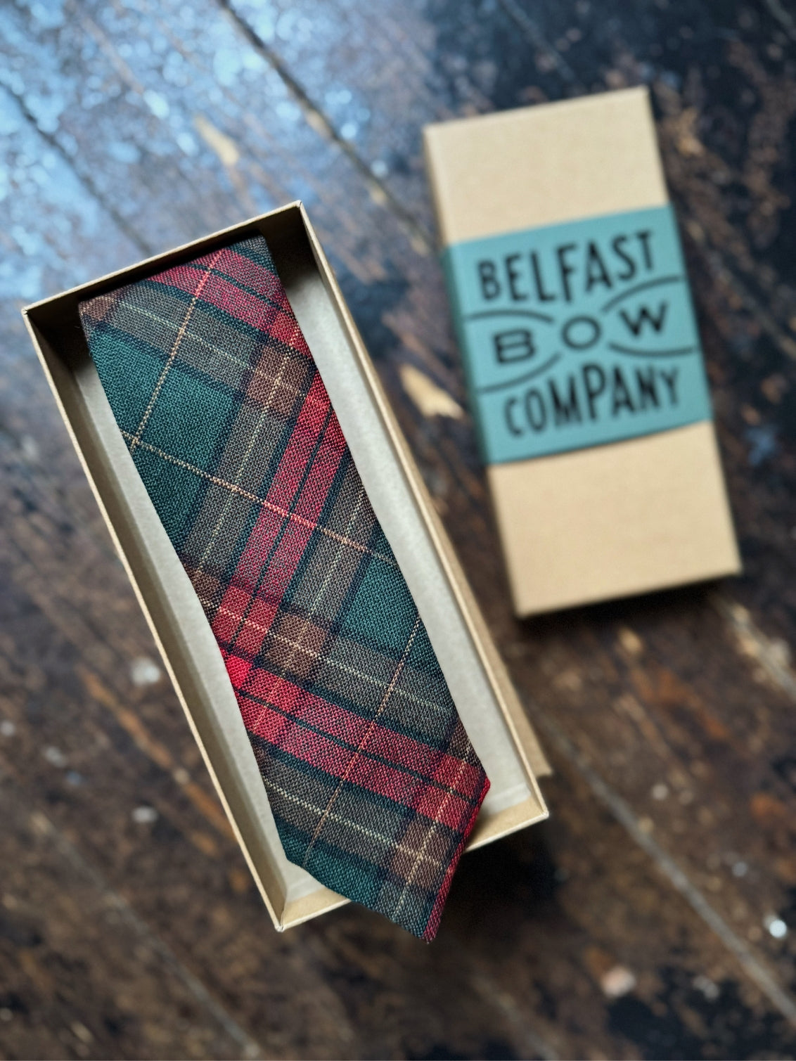 Tartans of Ulster collection by the belfast bow company