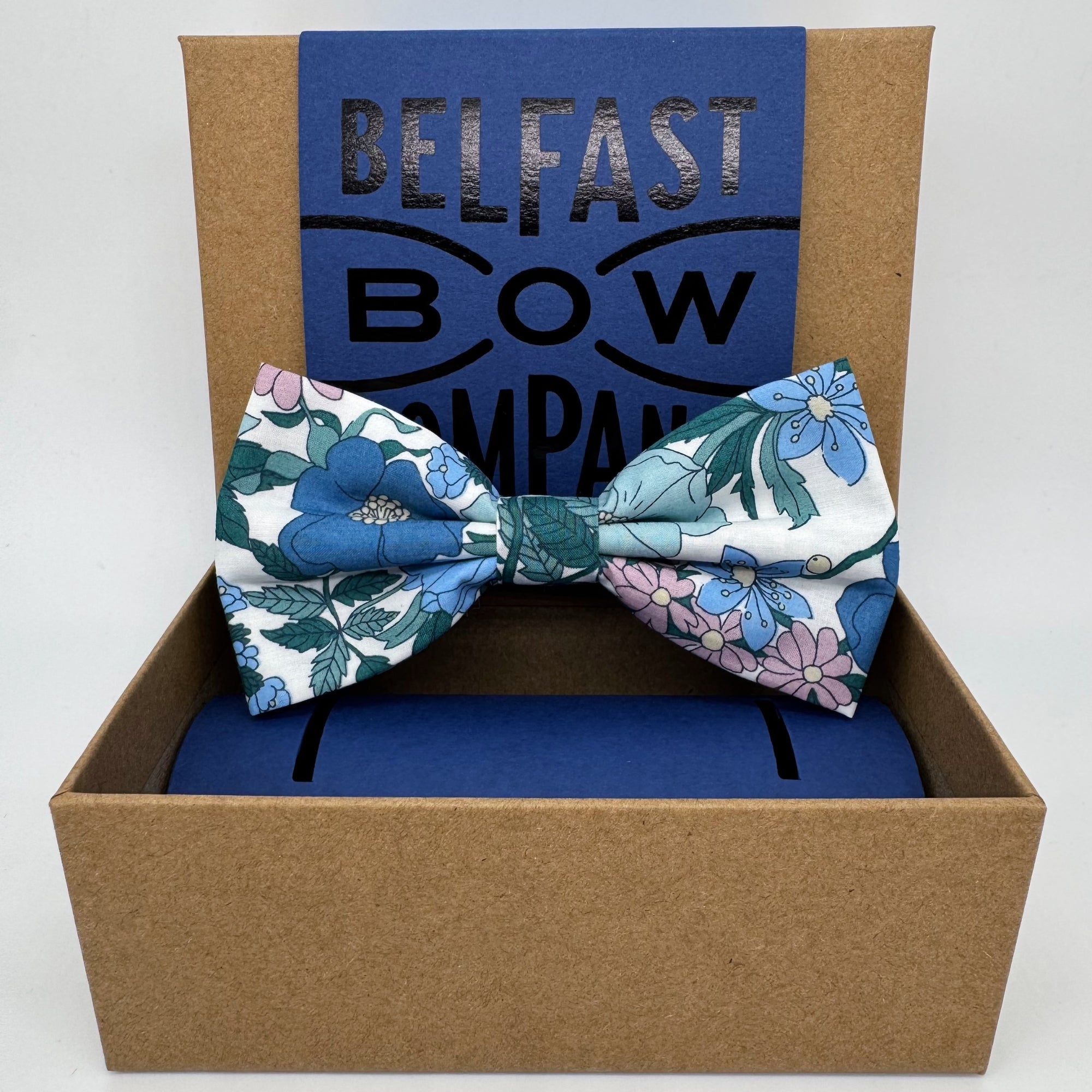 Liberty of London Bow Tie in Cornflower Blue