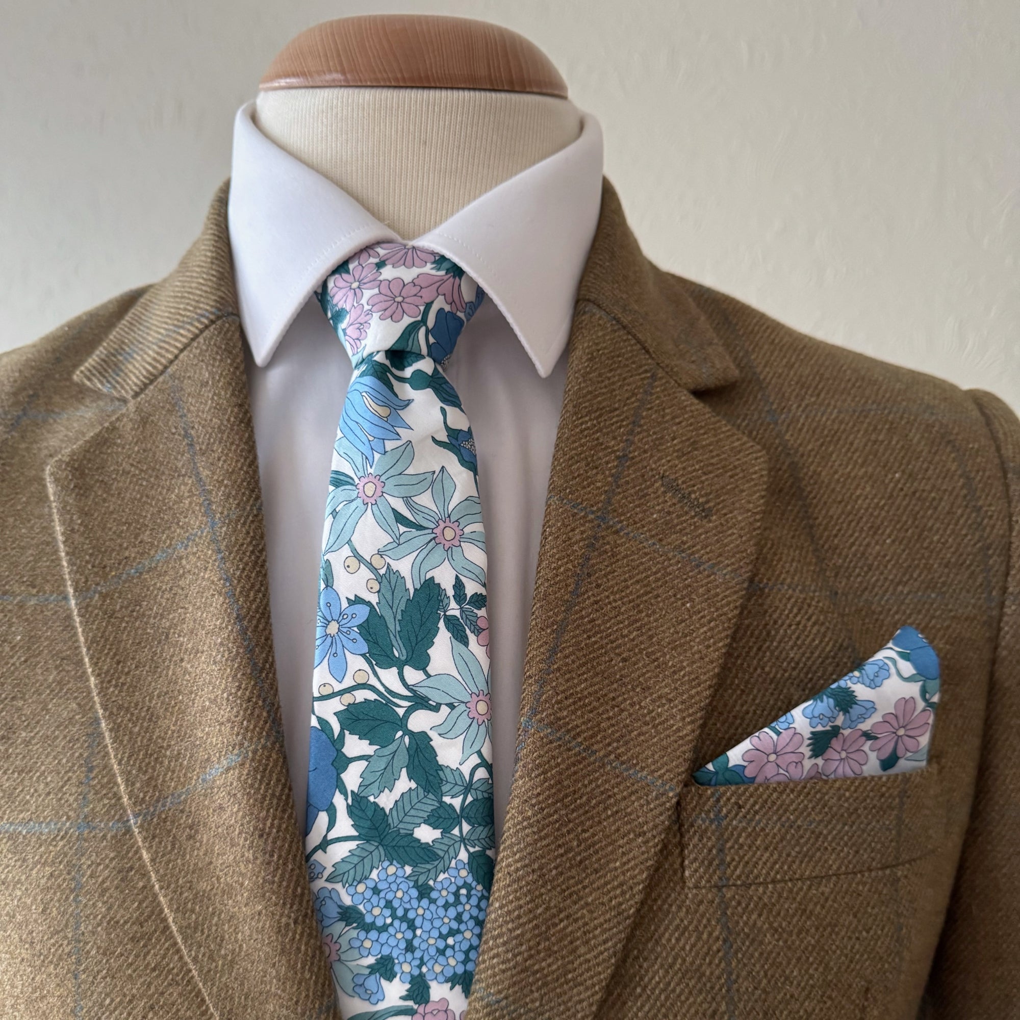 Liberty of London Tie in Cornflower Blue