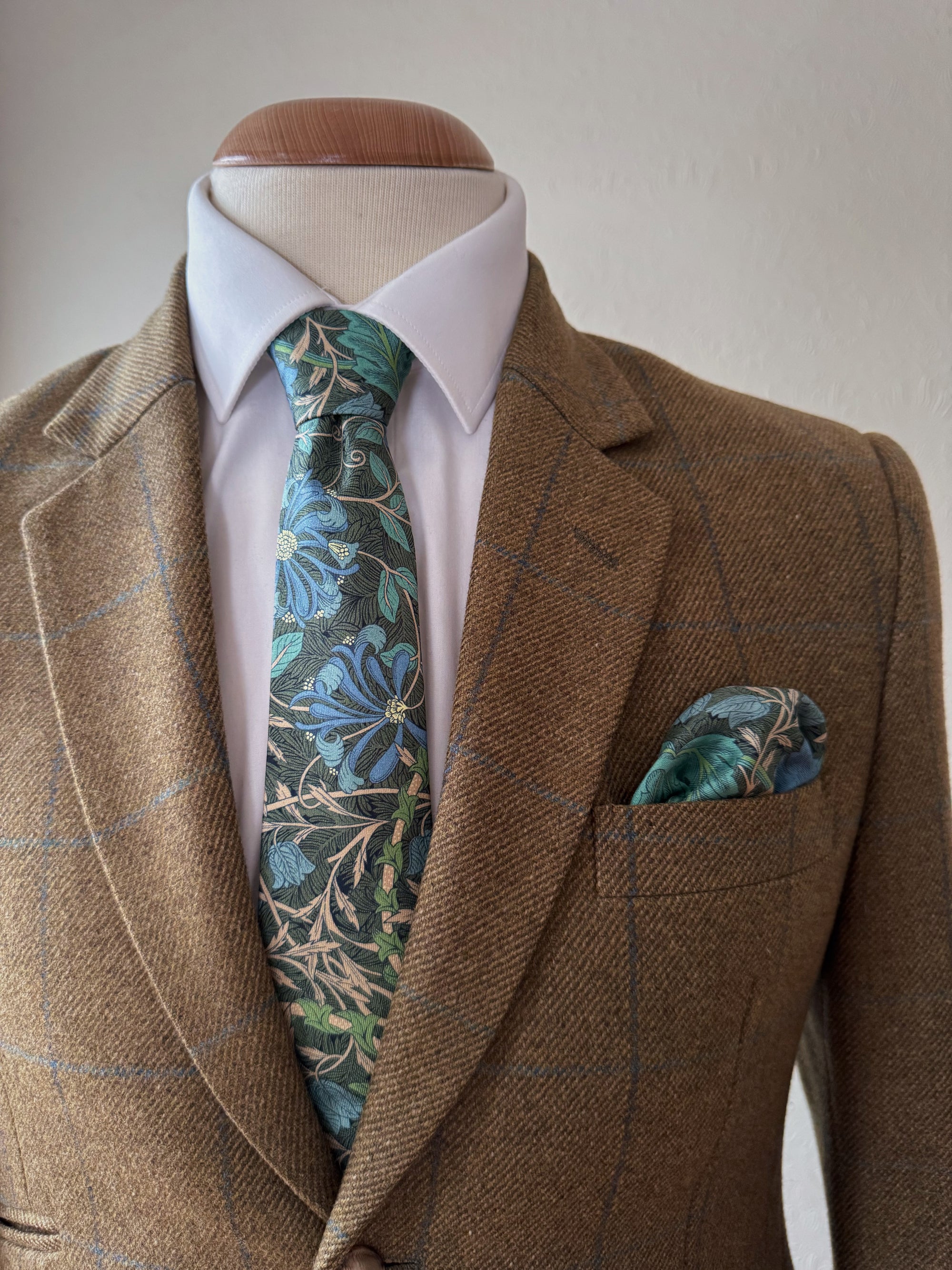 Liberty Silk Tie in March Flowers - Limited Edition