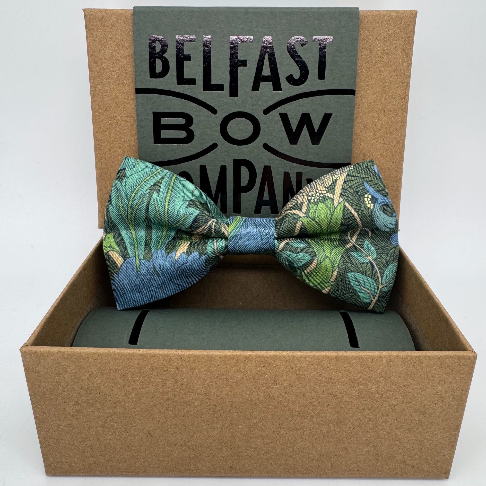 Liberty Silk Bow Tie in March Flowers - Limited Edition