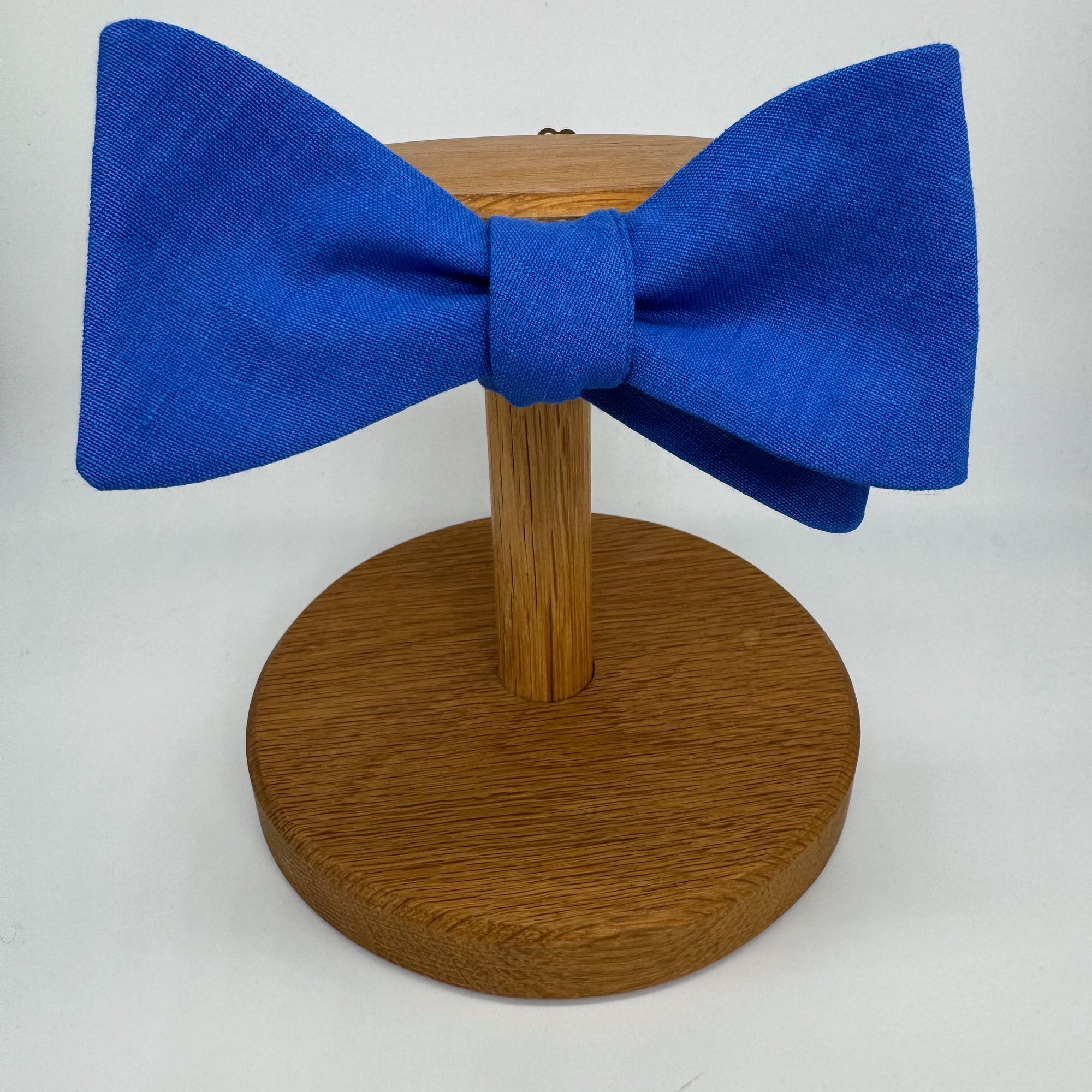 Cobalt Blue Bow Tie in Irish Linen