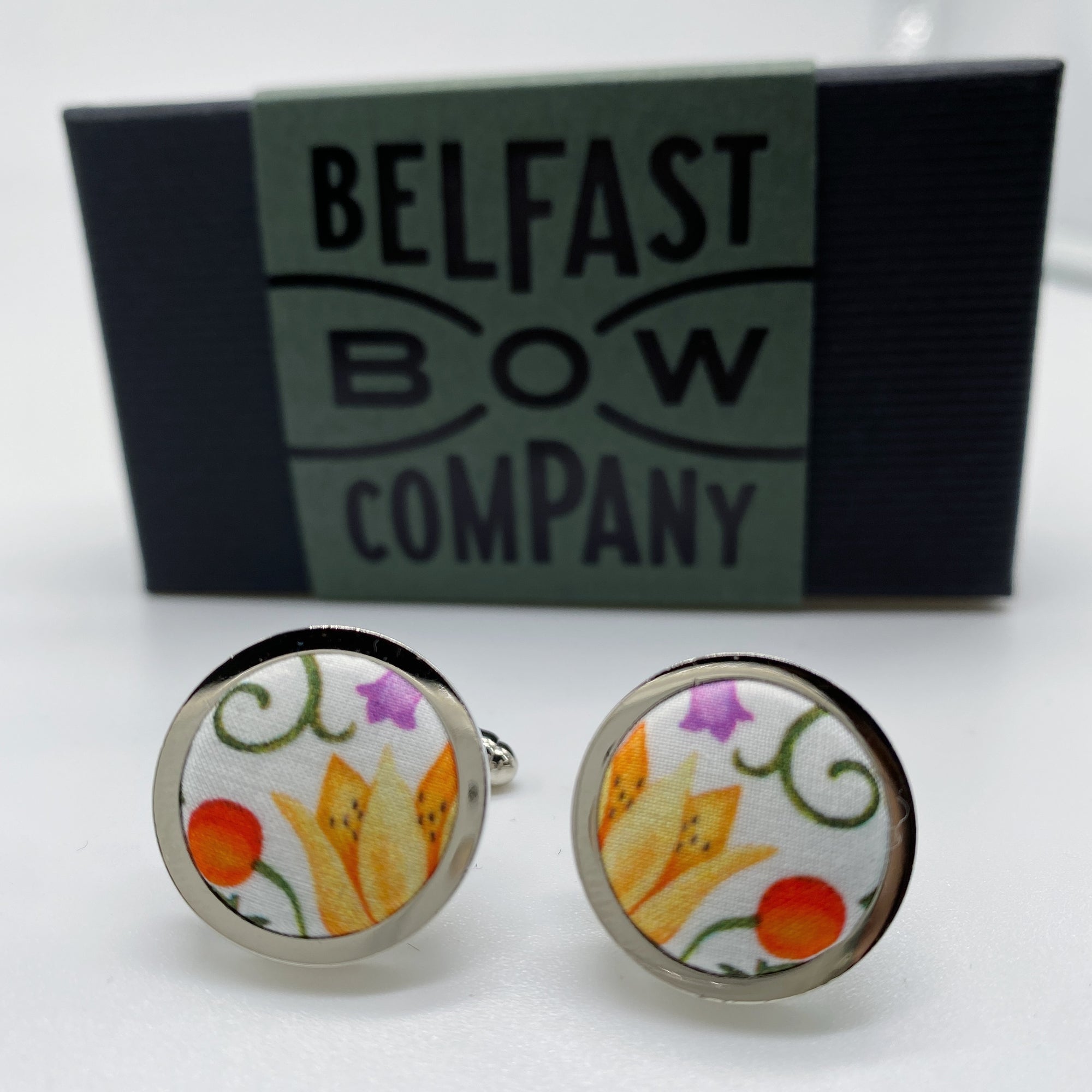 Liberty of London Cufflinks in Flowering Orchard