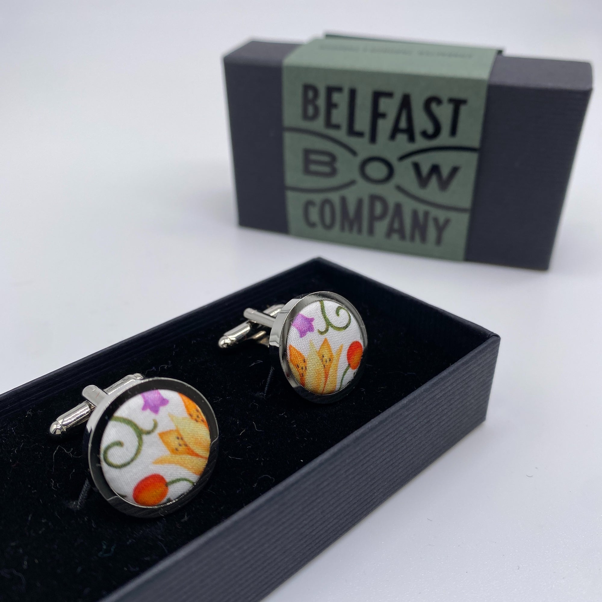 Liberty of London Cufflinks in Flowering Orchard