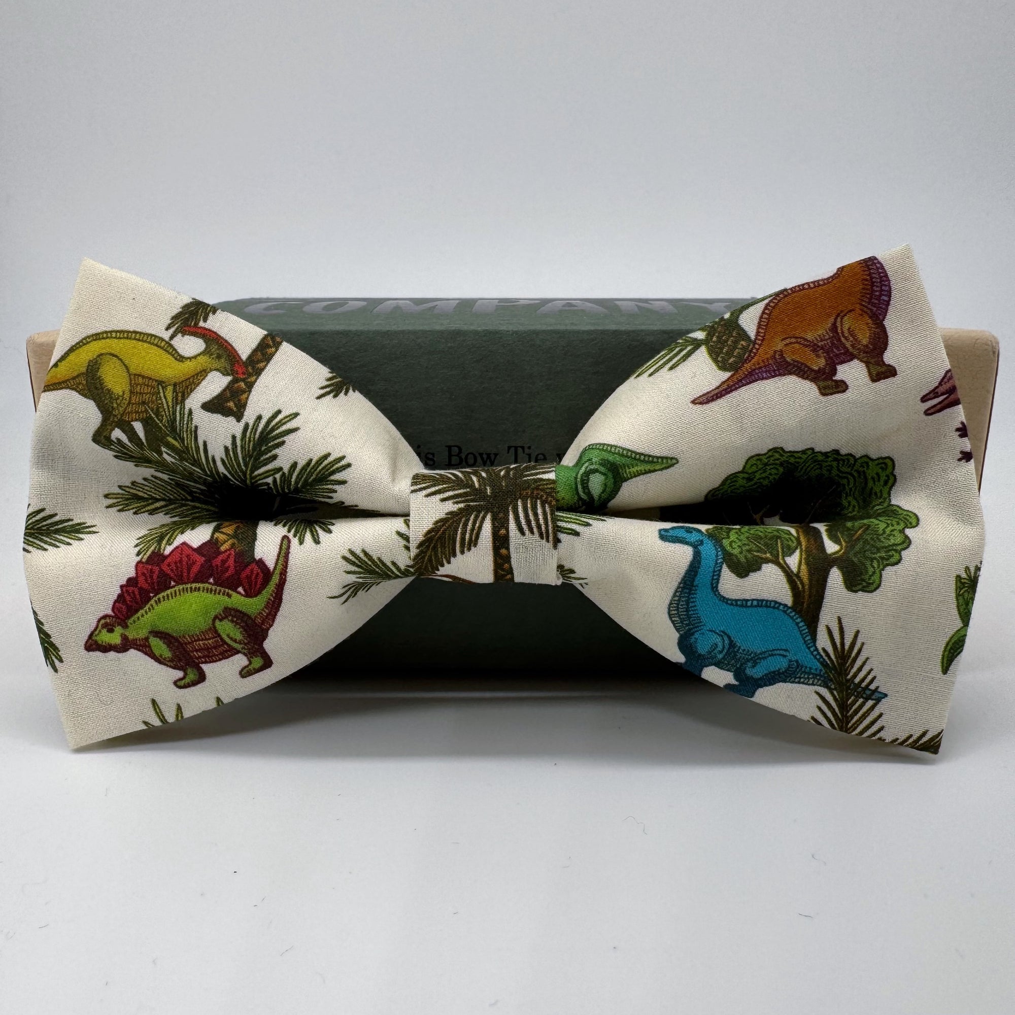 Liberty of London Bow Tie in Dinosaur Print