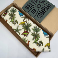 Adult Dinosaur Print Tie by the Belfast Bow Company