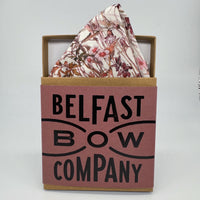 Liberty Pocket Square in Pink Wildflowers by the Belfast Bow Company